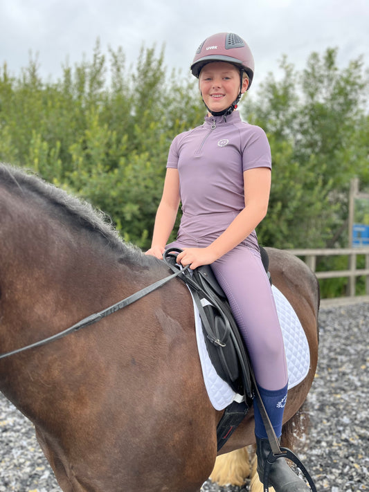 Childrens English Lavender Base Layer